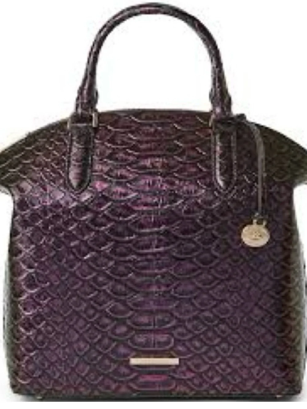 Brahmin Passion Excelsior Purple large Duxbury